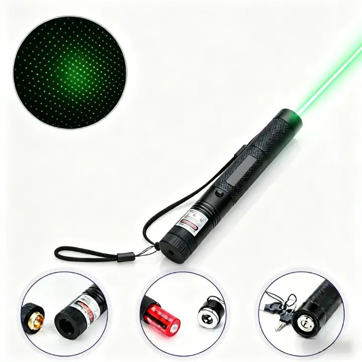 Laser 303 Green Laser Pointer - 532nm Tactical Star Cap