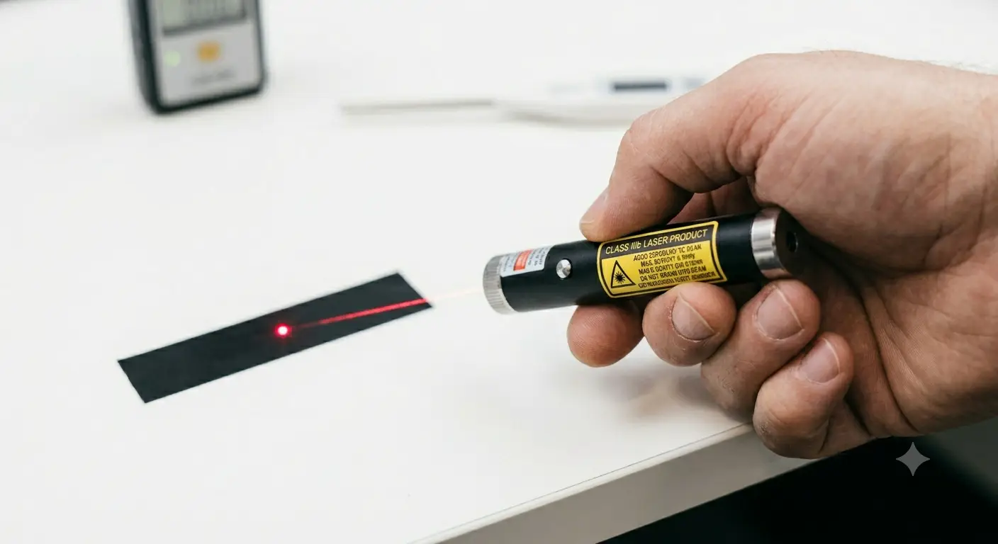 How to Test Laser Pointer Power: Verify Real mW Output (With and Without an LPM) image 1