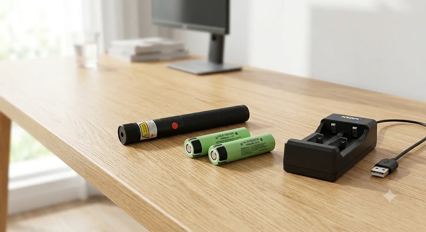 Laser Pointer Accessories Guide: Batteries, Chargers, Cases, Tripod Mounts & Beam Tools image 2