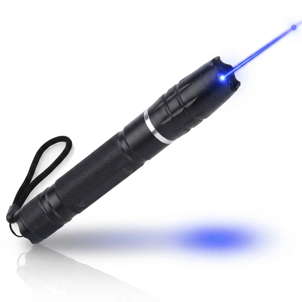 High Power Blue Laser Pointer 1200mw 450nm Adjustable Focus