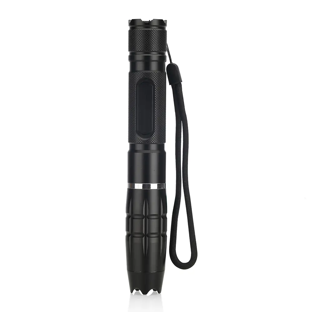 High Power Blue Laser Pointer 1200mw 450nm Adjustable Focus, SKU B014, 1200mw power, 450nm Blue laser wavelength, Black color, product thumbnail 6
