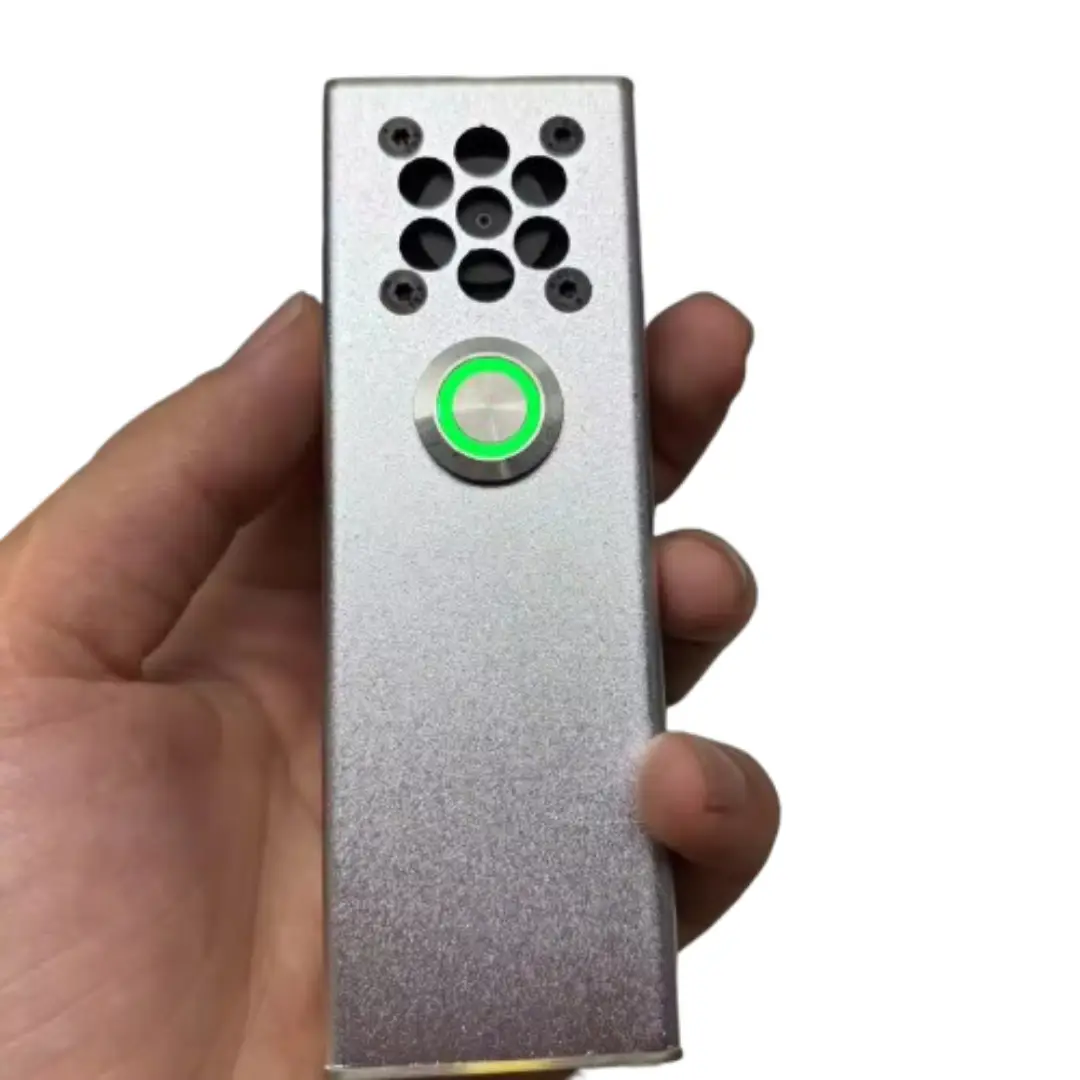 1064nm Infrared Laser Pointer – Invisible Beam Mini Stainless Steel Rechargeable Laser  40000mw