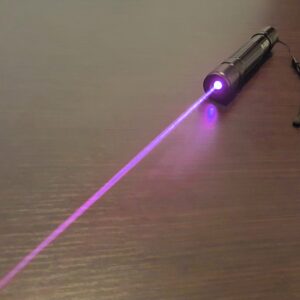 150mW Purple Laser Pointer - Complete Kit with Adjustable Focus/405nm